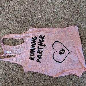 Running partner workout tank top